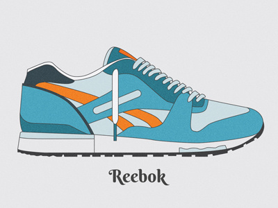 Reebok Sneakers illustration reebok shoes sneakers