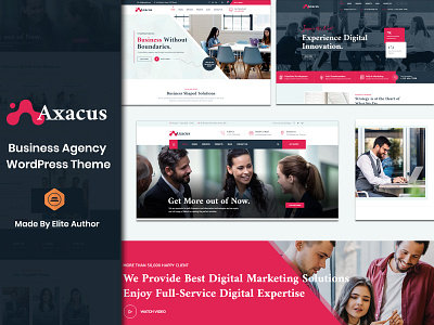 Axacus - Business Agency WordPress Theme agency agency multipurpose bootstrap business business advisers company theme corporate creative agency ecommerce finance theme premium wordpress theme professional services responsive theme seo