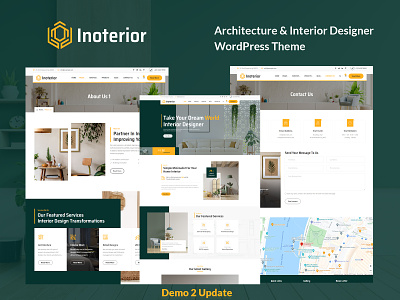 Inoterior - Architecture & Interior Designer WordPress Theme animation portfolio