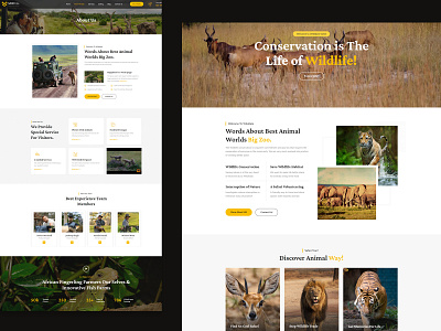 WildDale - Jungle Safari WordPress Theme business design ecommerce design graphic design illustration jungle theme logo responsive responsive design ui woocommerce wordpress development wordpress theme