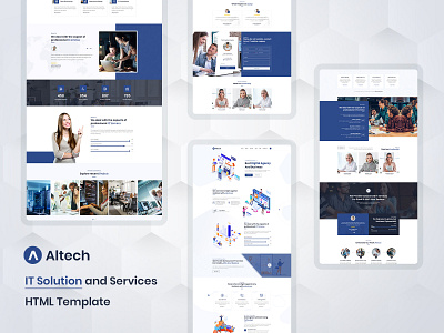 Altech | IT Solutions & Multi Services HTML5 Template business design html responsive responsive design software development template wordpress development wordpress theme