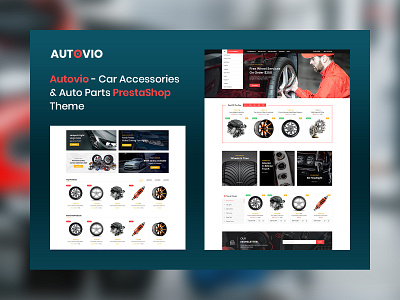 Autovio - Car Accessories PrestaShop Theme automobiles business design ecommerce design prestashop theme responsive design responsive designs template design theme design uiux designs web design web template woocommerce wordpress development wordpress theme