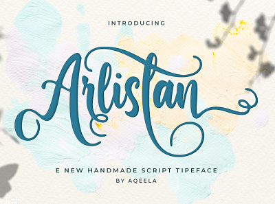 Arlistan branding design illustration illustrator lettering logo script type typography web