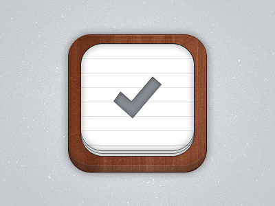 To-do iOS Icon design icon ios iphone ps todo