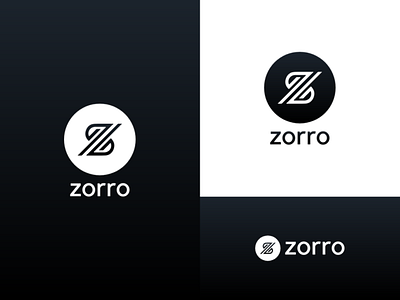 zorro logo design blacklogo logodesign logos logotype z letter logo z logo z logo design zorro zorrow logo