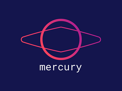 Finalized Mercury Logo By Mutahhara Fakhruddin On Dribbble