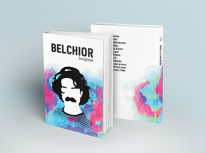 Belchior songbook belchior book bookcover cover illustration illustrator indesign project school songbook
