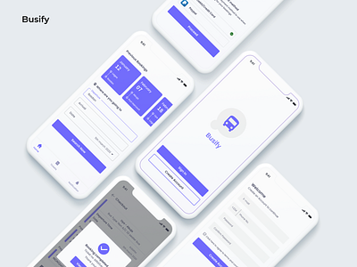 Busify bus booking design ticket booking ui uidesign uiux