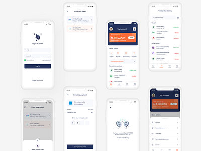 Pocktr appdesign design fintech app ui uidesign uiux