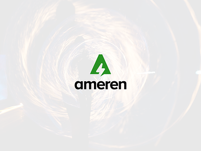 Ameren Logo Redesigned a a branding a letter a letter logo a logos a monogram a typography branding energy energy logo energy logo design energy logos letter a letter a icon letter a logo letter logo negative space negative space logos