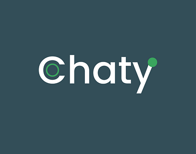Logo Design : Chaty Mobile App branding design logo logodesign