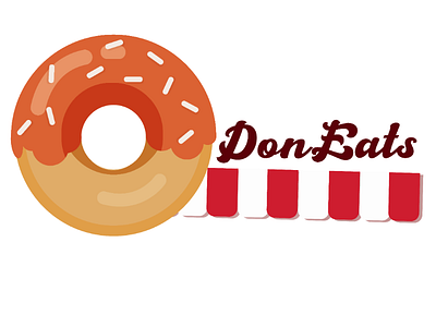 Doneats graphic illustrator logo design