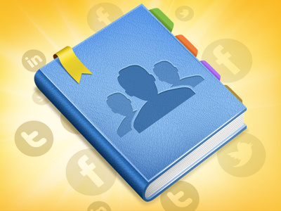 Contact Me... app application book contact icon icons navigation ribbon social tabs