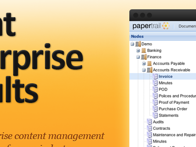 PaperTrail WIP app applications bar black browser dark element enterprise interface navigation paper prices psd site typography ui website