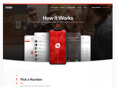 How It Works Landing Page