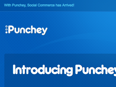 Punchey is LIVE! bubble dots font grids logo mark punch punchey