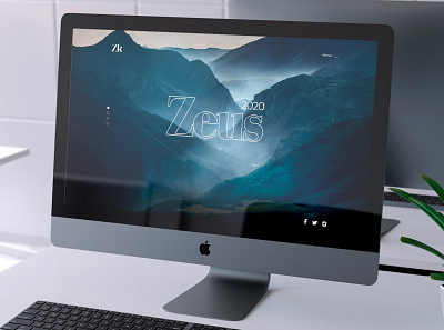 Zektra: Concept Website uiux website design