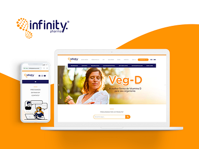 Infinity Pharma® Website website design