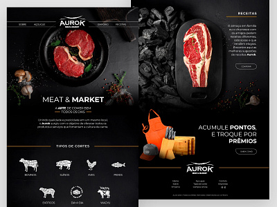 Meat & Market Concept Website