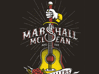 Marshall McLean - Volume Poster band poster guitar poster tattoo