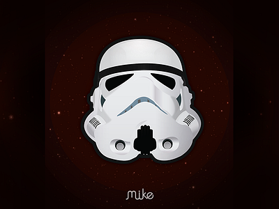 Storm Trooper illustration star storm trooper vector vectorart wars