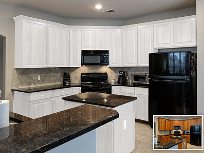 White Cabinets