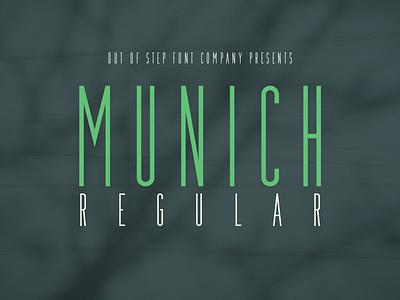 Munich Regular - V2.031
