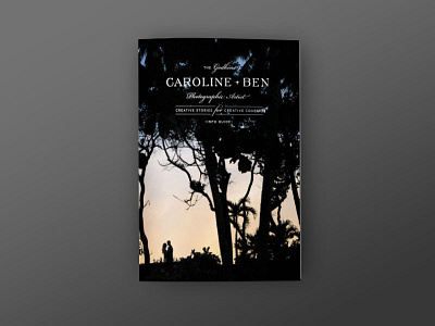 Caroline + Ben Photography Booklet book design braizen branding look book magazine photography