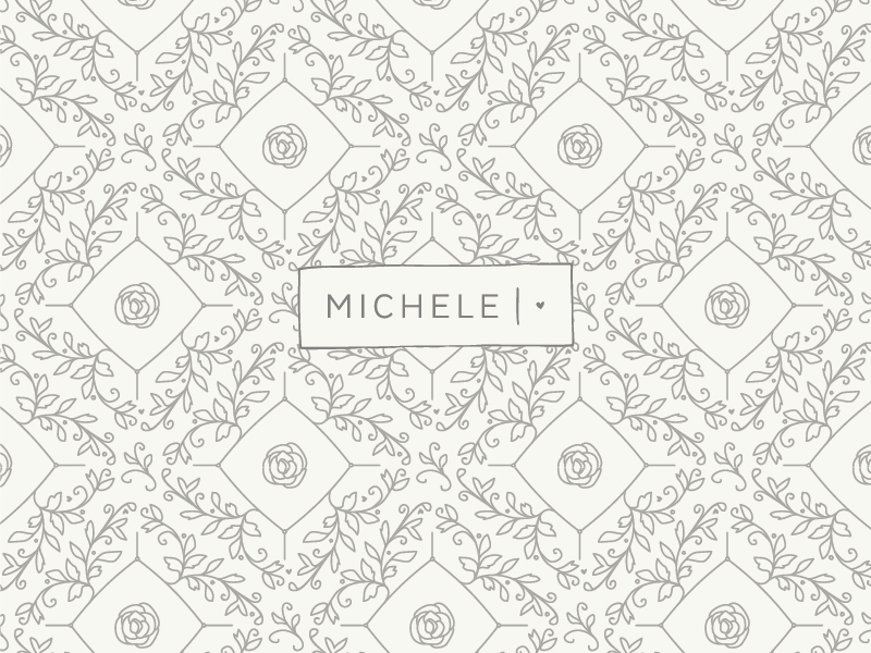 Michele Hart Photography Pattern by Julia Kubica on Dribbble