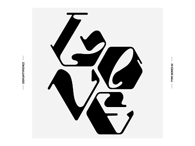 LOVE - typography typography