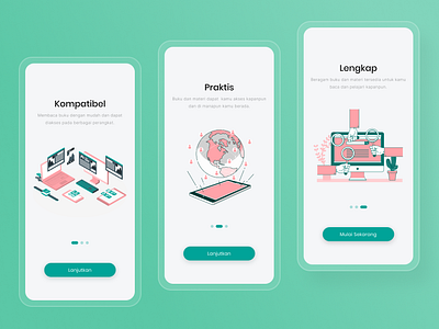 Mobile App Onboarding Screens by Syncostech on Dribbble