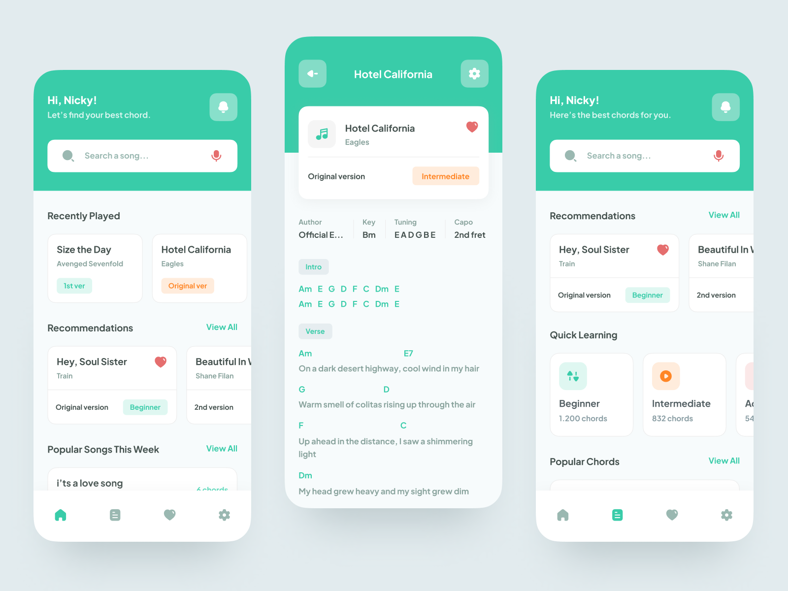 Chord App by Syncostech on Dribbble