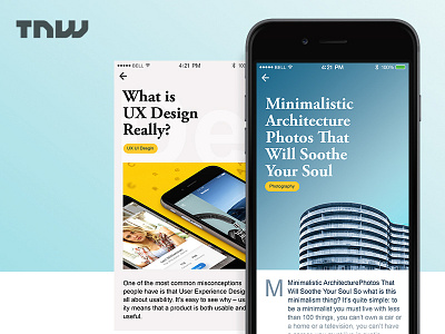 Suggested TNW app app creative‬ design‬ digital dribbble‬ flat interface‬ ios ui‬ uxdesign ux‬ webdesigner‬