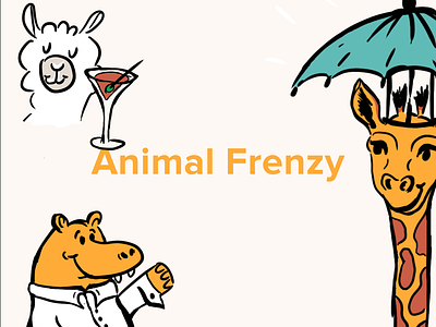 Animal Frenzy Illustration packs