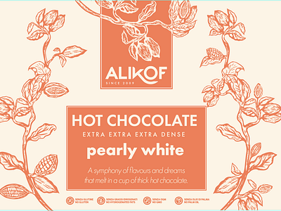Illustration for Hot Chocolate packaging