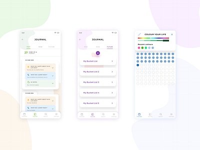 Journalling app UX & UI Design