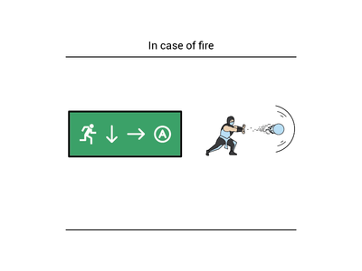 In case of fire