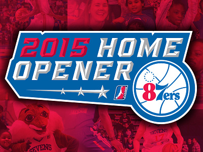 87ers Home Opener basketball logo sports