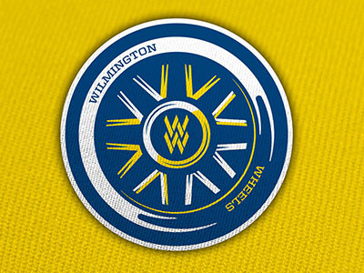 Wilmington Wheels Concept #1 mens league concept branding concept branding design branding sports branding design hockey logo sports