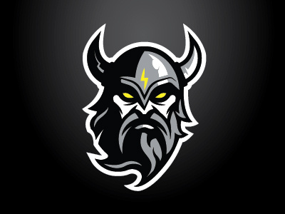 Delaware Thunder Primary Logo sports branding branding design branding hockey logo sports