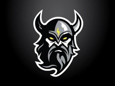 Delaware Thunder Primary Logo branding branding design hockey logo sports sports branding