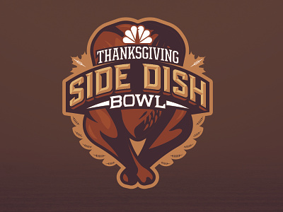 Thanksgiving Side Dish Bowl branding branding design logo sports sports branding