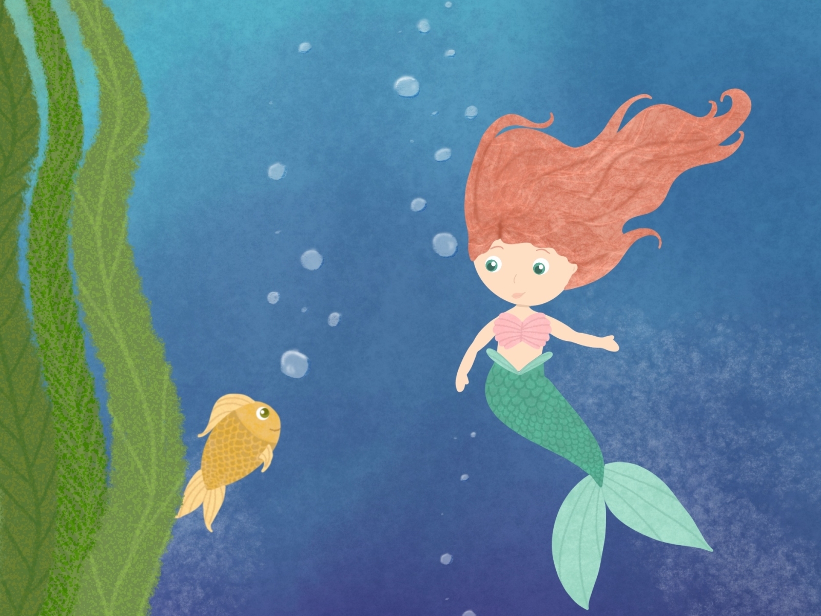 Ana Mermaid by Tiffany Sosa on Dribbble