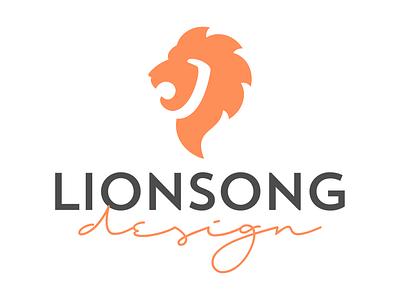 LionSong Design branding letter j lion lionsongdesign logo logodesign roar