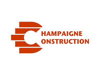 Champaigne Construction branding construction flooring hardwood letter c lionsongdesign logo logodesign renovation