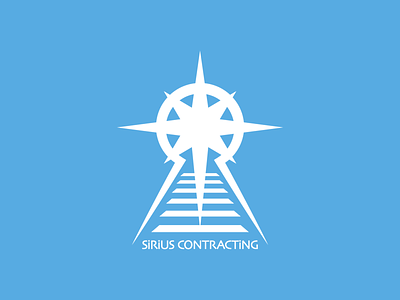 Sirius Contracting Quality branding compass contracting lionsongdesign logo logodesign star stargate