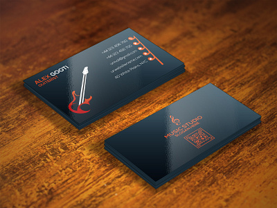 MUSICAL BUSINESS CARD