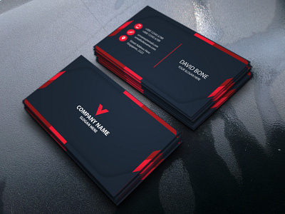 BUSINESS CARD by A.MOSTAK on Dribbble