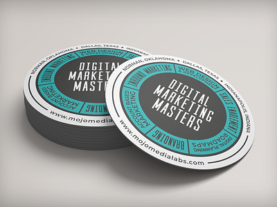 Mojo coasters branding creative design designer designs designspiration illustration marketing print typography vector web graphic