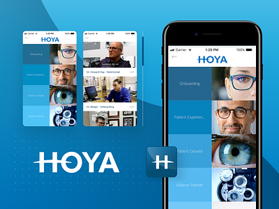 Hoya Mobile App app application ui apps design creative design designer ios ui ux web web application design web apps web graphic